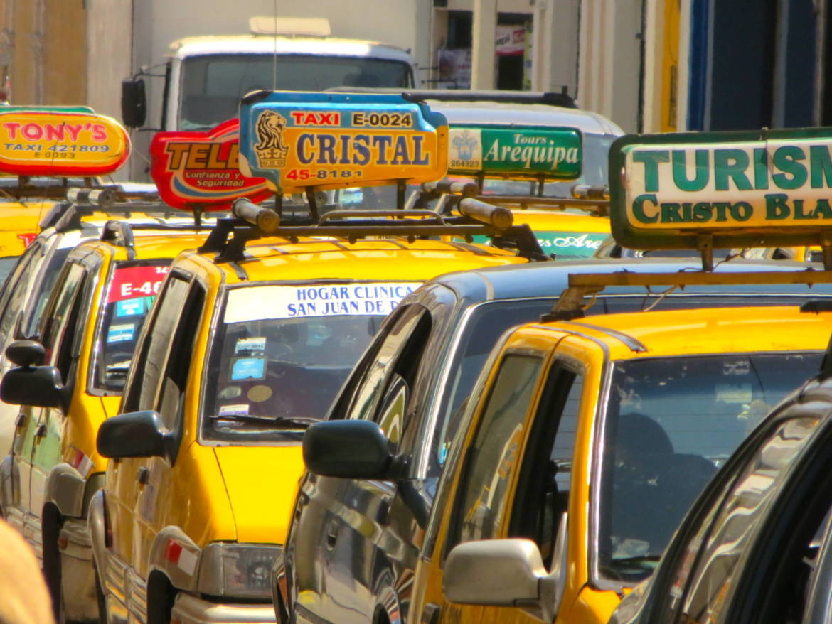 taxi arequipa perou