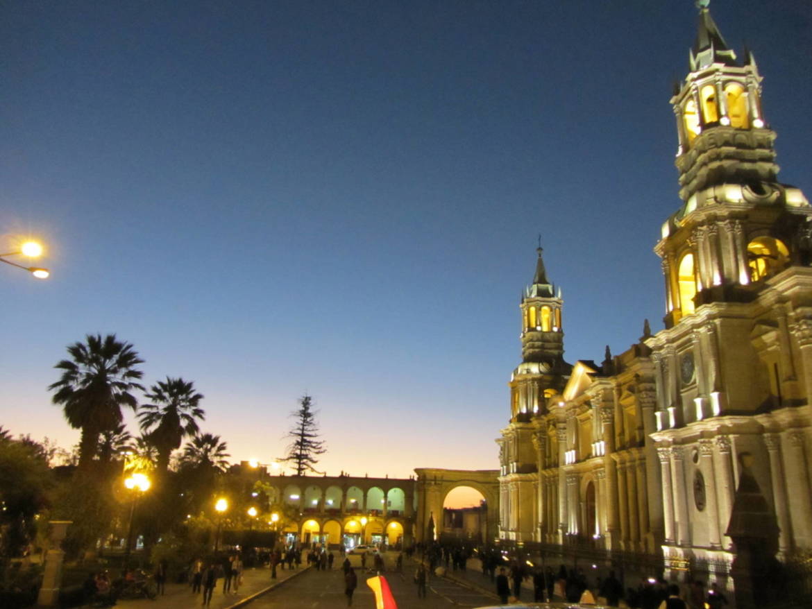 plaza de armas arequipa