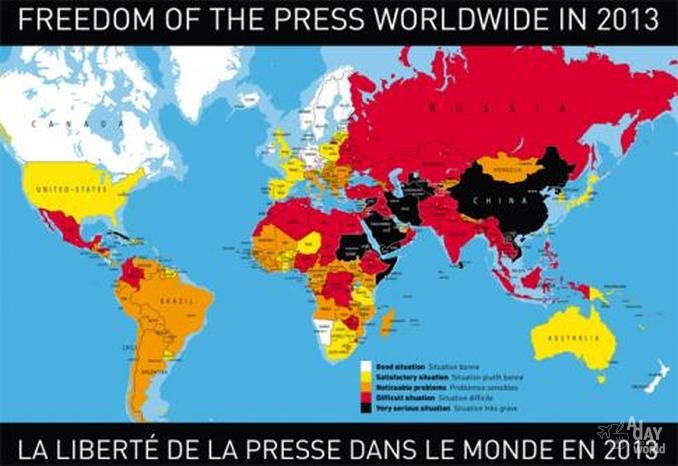 tour du monde de la presse