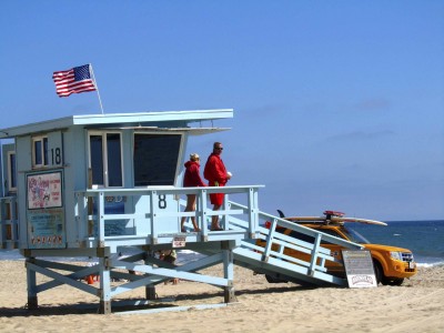 Santa Monica : like a hobo in California