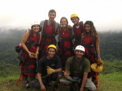 Vidéo canopy à San Lorenzo Costa Rica 2012