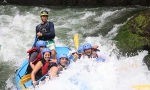 Rafting dans le Rio Pacuare au Costa Rica