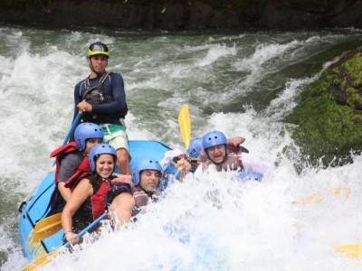 Rafting dans le Rio Pacuare au Costa Rica