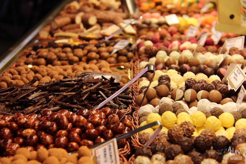 boqueria barcelone chocolat