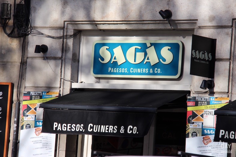 Sagas restaurant Barcelone