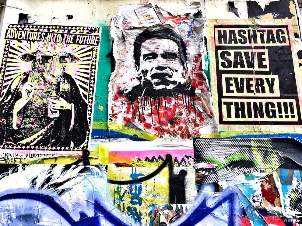 collage street art london