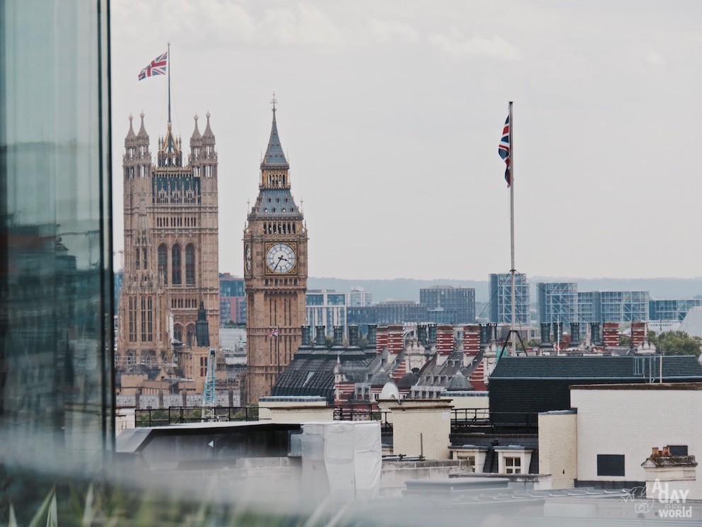 View from rooftop radio