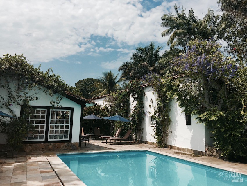 Pousada piscine Paraty Brésil