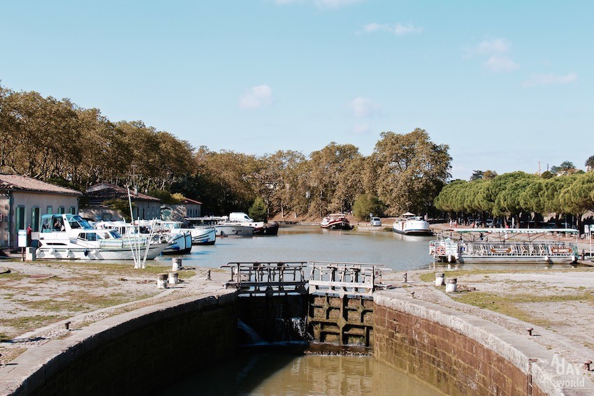 écluse canal du midi carcassonne