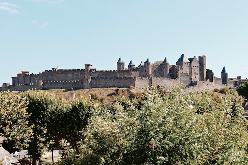 vue cité de carcassonne