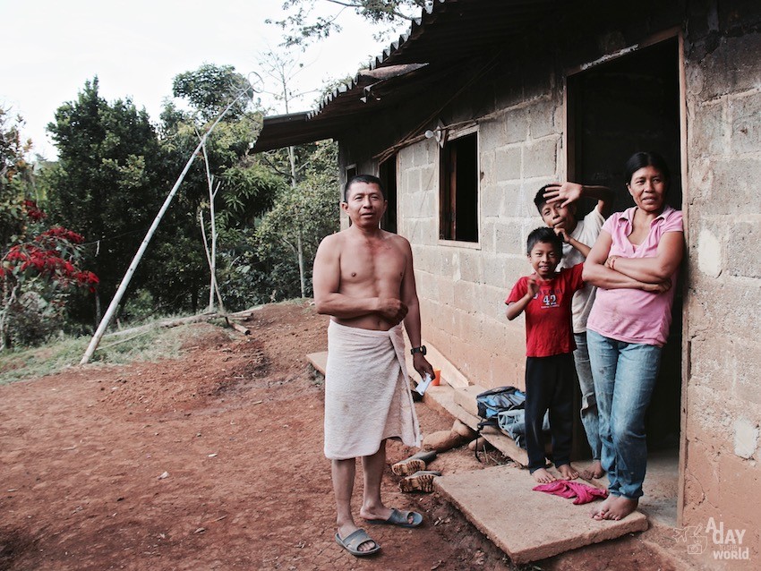 Famille indigène Cristiania Colombie