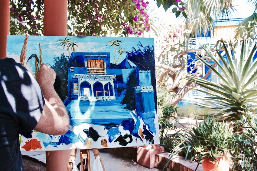 artiste-jardin-majorelle-marrakech