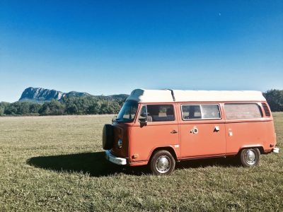 Combi Volkswagen au Pic St Loup !