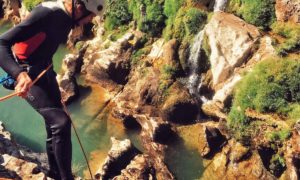 Canyoning dans les gorges de l’Hérault
