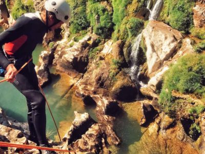 Canyoning dans les gorges de l’Hérault