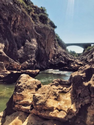 canyoning dans les Gorges de l'Hérault