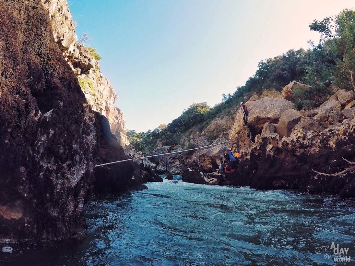 saut-canyoning